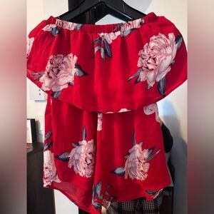Ardene Red Romper